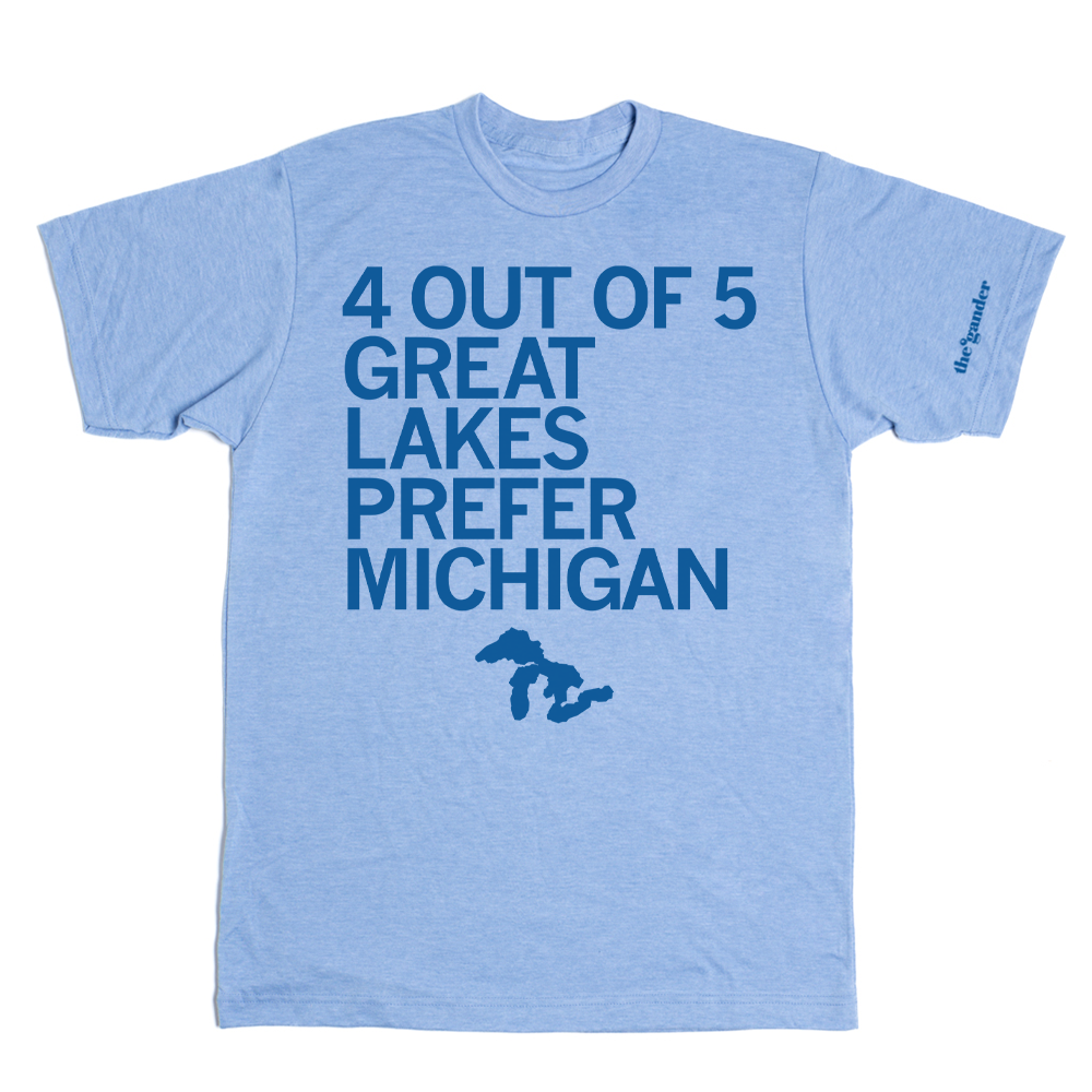 The Gander: 4 Out of 5 Lakes Shirt