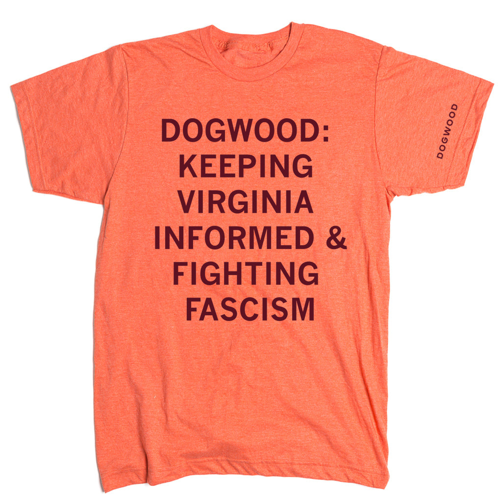 DOGWOOD: FIGHTING FASCISM Shirt- 2-print