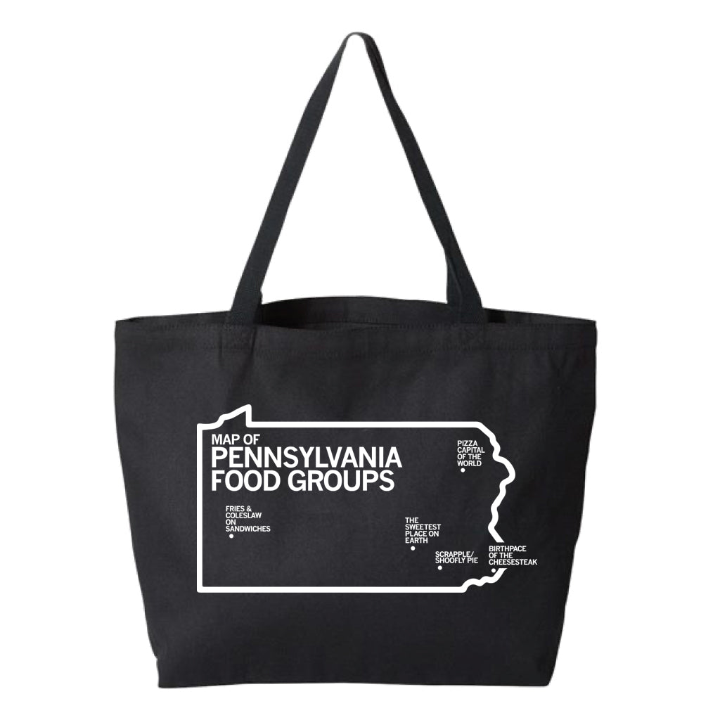 THE KEYSTONE: PENNSYLVANIA FOOD GROUPS Tote Bag