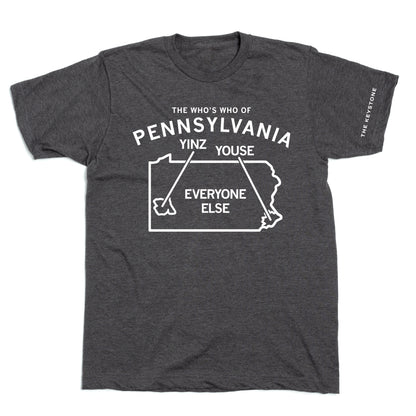 THE KEYSTONE: WHO'S WHO OF PENNSYLVANIA Shirt- 2-Print