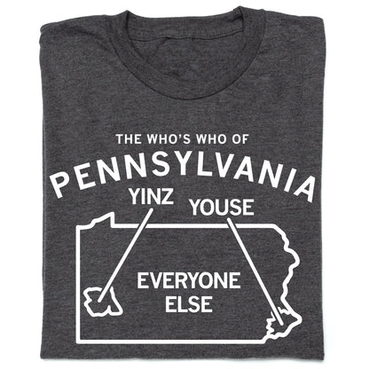 THE KEYSTONE: WHO'S WHO OF PENNSYLVANIA Shirt- 2-Print