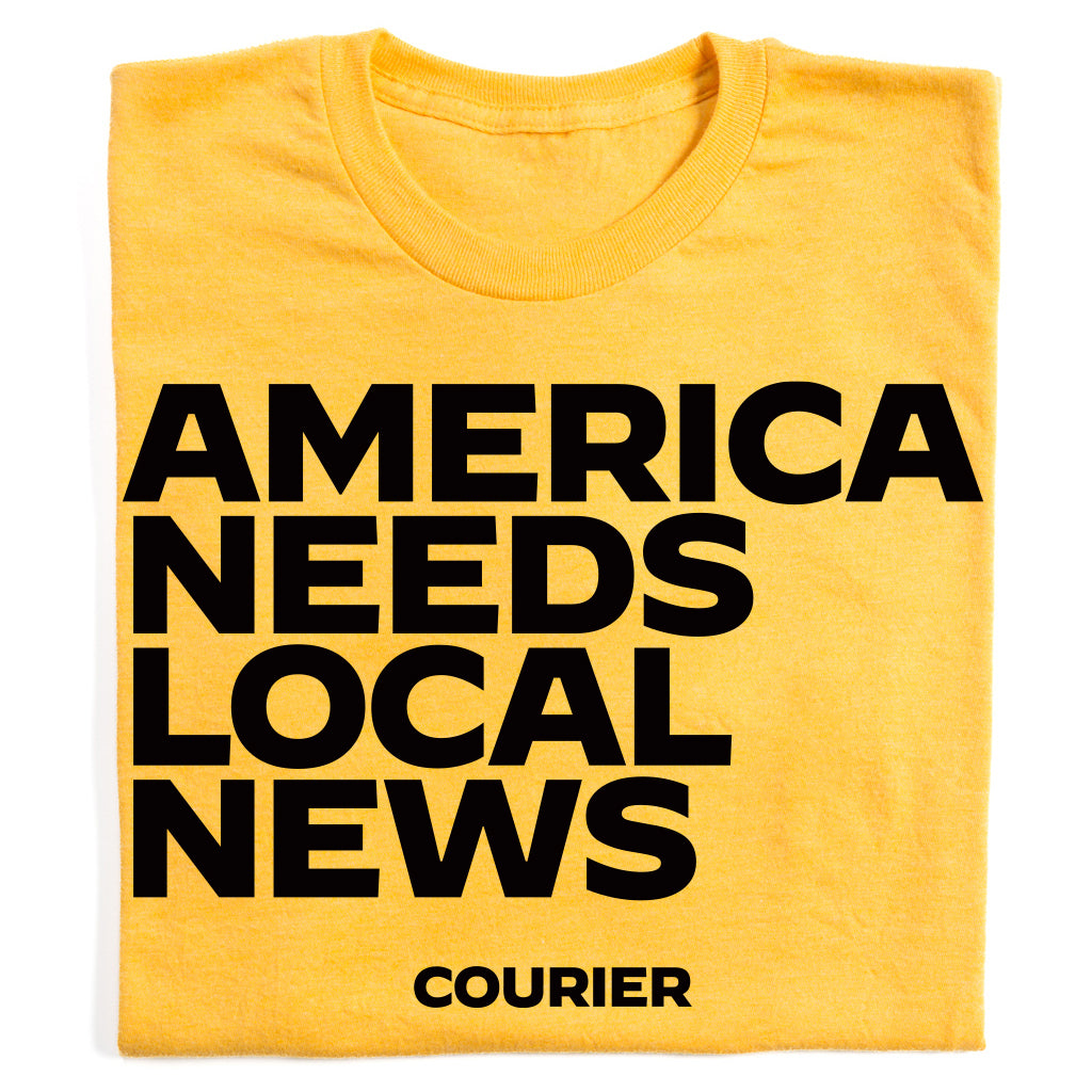 Courier: America Needs Local News Shirt