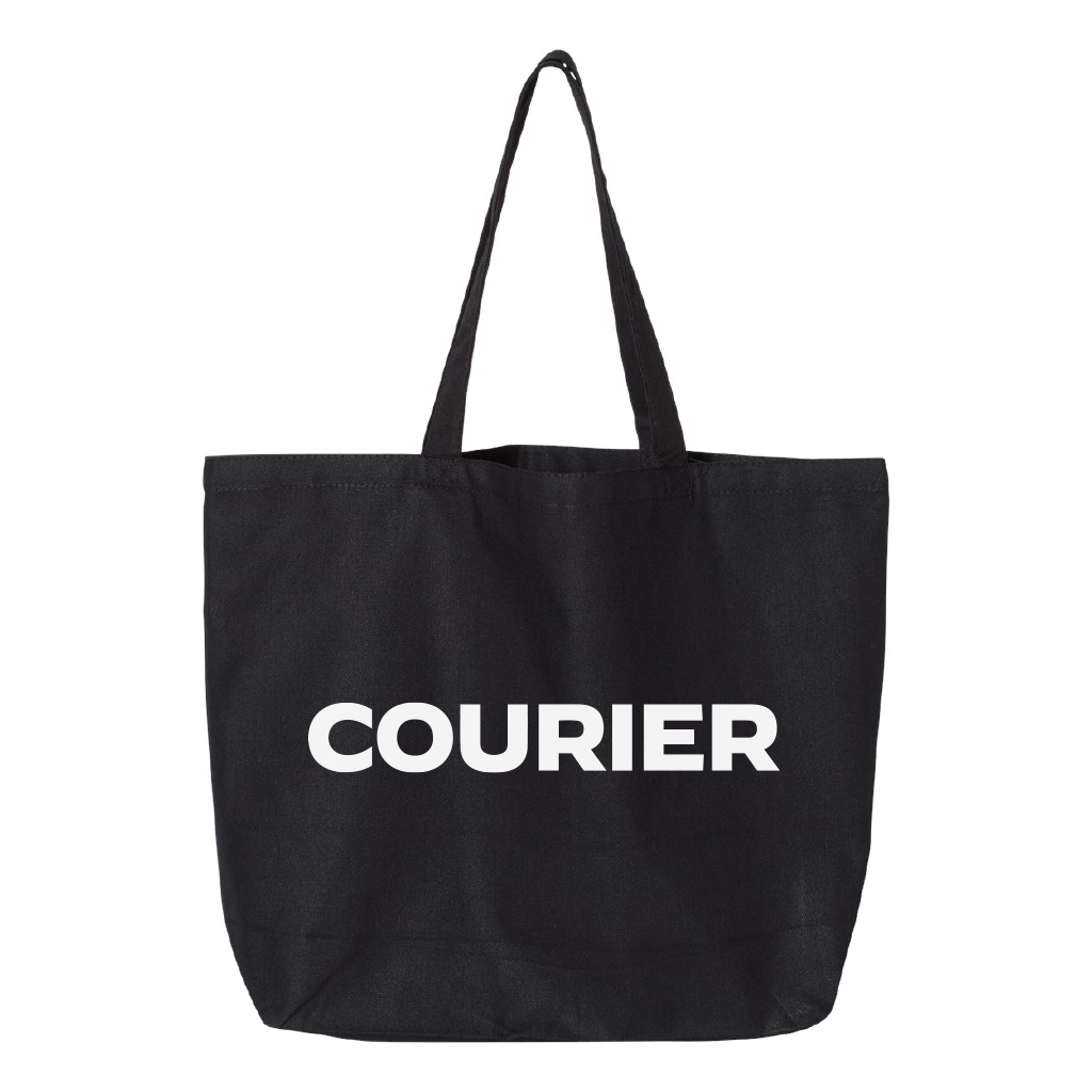 Courier: Fascists Hate Facts Tote Bag