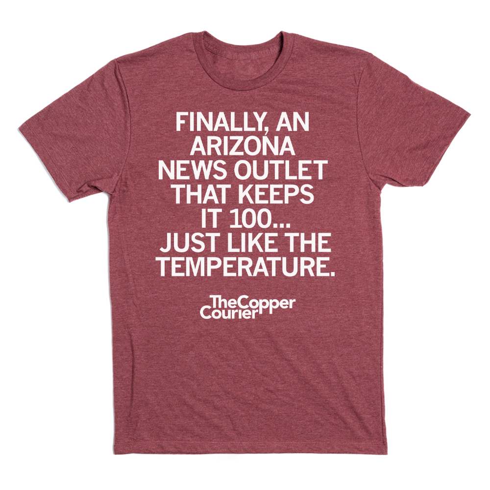 The Copper Courier: Finally, An Arizona News Outlet Shirt